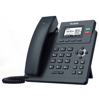 Yealink SIP-T31P IP Phone (โทรศัพท์ VoIP แบบ SIP พร้อมจอ LCD รองรับ 2 คู่สาย พอร์ต 10/100 PoE) : Classical POE 2.3