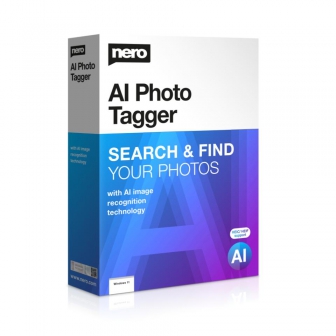 Nero AI Photo Tagger 2024 (โปรแกรมจัดระเบียบรูปภาพ แบ่งรูปภาพเป็นหมวดหมู่) : License per PC (Perpetual License) (Download Version)