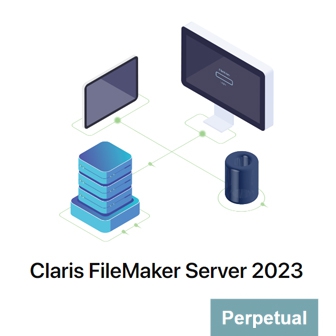 Claris FileMaker Server 2023 for Teams - Perpetual License (โปรแกรมสร้าง App บน iPad iPhone Windows Mac และบนเว็บ สำหรับใช้ในองค์กรหลายคน ลิขสิทธิ์ซื้อขาด) : License per User (Perpetual License)