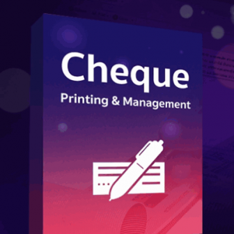 Cheque Printing & Management (โปรแกรมบริหารการสั่งจ่ายเช็ค และการพิมพ์เช็ค) : 1 License / 1 PC