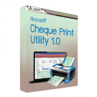 Cheque Print Utility (โปรแกรมพิมพ์เช็ค รองรับการจ่ายเช็ค รับเช็ค พร้อมออกรายงาน) : Standard Edition (Lifetime License)