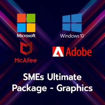 SMEs Ultimate Package - Graphic (ชุดโปรแกรมสำนักงานประจำเครื่อง และโปรแกรมออกแบบขั้นสูง สำหรับธุรกิจ SMEs) : License per PC