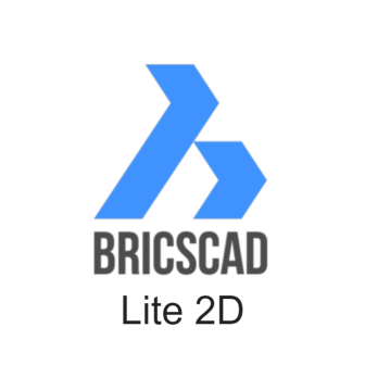 BricsCad Lite 2D (โปรแกรมออกแบบวิศวกรรม 2 มิติ เทียบเท่าโปรแกรม AutoCAD Lite แต่ราคาถูก) : Standalone License per User (Perpetual License)