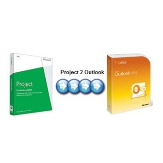 Project 2 Outlook (P2O) (โปรแกรมปลั๊กอิน ซิงค์ข้อมูลจาก Microsoft Project ไปยัง Microsoft Outlook) : License per PC (Perpetual License)