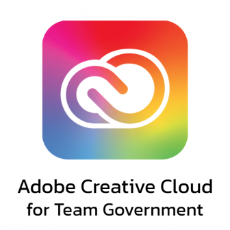 Adobe Creative Cloud for Team Government (ซื้อ Adobe Creative Cloud ของแท้ราคาถูก สำหรับหน่วยงานราชการ) : License per User (1-Year Subscription License)