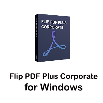 Flip PDF Plus Corporate for Windows (โปรแกรมสร้างอีบุ๊ก ฟลิปบุ๊ก จากไฟล์ PDF ระดับสูง ใช้ในองค์กรได้ 4 เครื่อง รองรับ Rich Media) : License per 4 Computers (Lifetime License)
