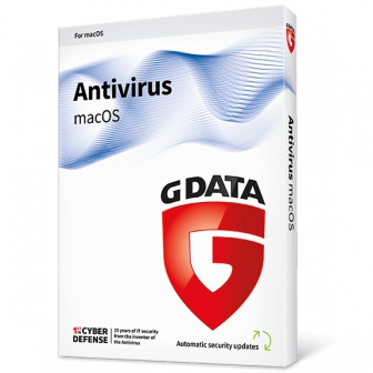 G Data AntiVirus for Mac : License per User (1-Year Subscription License)