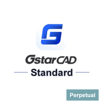 GstarCAD 2024 Standard - Perpetual License (โปรแกรมออกแบบ เขียนแบบ 2 มิติ รุ่นมาตรฐาน ลิขสิทธิ์แบบซื้อขาด) : Standalone (Perpetual License + 1 Year Subscription)