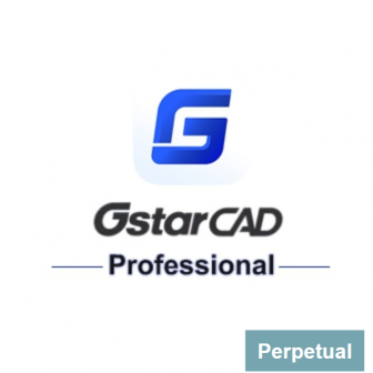 GstarCAD 2024 Professional - Perpetual License (โปรแกรมออกแบบ เขียนแบบ 2 มิติ / 3 มิติ รุ่นโปร ลิขสิทธิ์แบบซื้อขาด) : Standalone License (Perpetual License) + Maintenance (1-Year Subscription License)