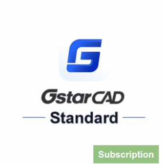 GstarCAD 2024 Standard - Subscription License (โปรแกรมออกแบบ เขียนแบบ 2 มิติ รุ่นมาตรฐาน ลิขสิทธิ์แบบรายปี) : License per User (1-Year Annual Subscription)