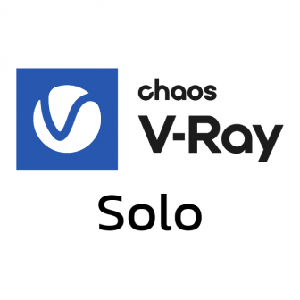 Chaos V-Ray Solo (รวมชุดปลั๊กอินเสริม โปรแกรมกราฟิก 3 มิติ เรนเดอร์ภาพสวยสมจริงมากขึ้น รุ่นใช้งานบนเครื่องเดียว) : Single License per User (1-Year Subscription License)