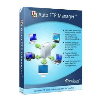Auto FTP Manager (โปรแกรม FTP Client รับ-ส่ง ไฟล์ ระหว่างเครื่อง FTP Server อัตโนมัติ ตั้งเวลาได้) : License per User (Perpetual License)