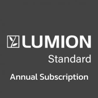 Lumion 12 Standard - Annual Subscription (โปรแกรมออกแบบสถาปัตยกรรม 3 มิติ เรนเดอร์ 3 มิติ รุ่นมาตรฐาน ลิขสิทธิ์รายปี) : License per User (1-Year Subscription License)