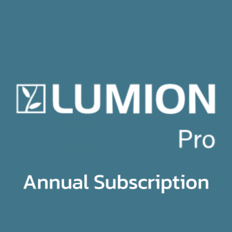 Lumion 12 Pro - Annual Subscription (โปรแกรมออกแบบสถาปัตยกรรม 3 มิติ เรนเดอร์ 3 มิติ รุ่นโปร ลิขสิทธิ์รายปี) : License per User (1-Year Subscription License)