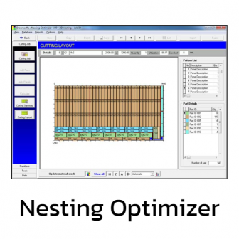 Nesting Optimizer (โปรแกรมคำนวณการตัดชิ้นงาน 1 และ 2 มิติ) : License per 10 Devices (Perpetual License)