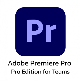Adobe Premiere Pro - Pro Edition for Teams (โปรแกรมตัดต่อวิดีโอระดับมืออาชีพ รุ่นโปร) : New Intro FYF (1-Year Subscription License)