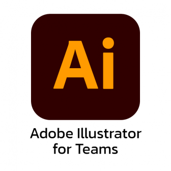 Adobe Illustrator for Teams (โปรแกรมวาดภาพเวกเตอร์ ระดับมืออาชีพ) : License per User (1-Year Subscription License)