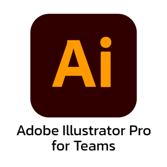 Adobe Illustrator Pro for Teams (โปรแกรมวาดภาพเวกเตอร์ ระดับมืออาชีพ รุ่นโปร) : New Intro FYF (1-Year Subscription License)
