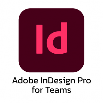 Adobe InDesign Pro for Teams (โปรแกรมออกแบบสื่อสิ่งพิมพ์ หนังสือ นิตยสาร อีบุ๊ก รุ่นโปร) : New Intro FYF (1-Year Subscription License)