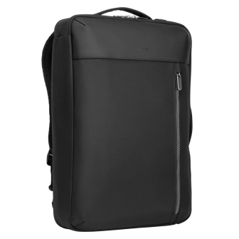 Targus 15.6” Urban Convertible Backpack (กระเป๋าเป้โน้ตบุ๊กจอ 15.6 นิ้ว ปรับสะพายข้างได้ มีมือจับสบายทั้งแนวตั้ง แนวนอน) : Targus 15.6” Urban Convertible Backpack