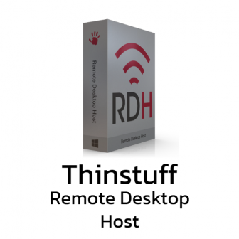 Thinstuff Remote Desktop Host (โปรแกรมสำหรับจัดตั้งโฮสต์รีโมทคอมพิวเตอร์ บนเครื่อง Windows Home) : 1 Instance for 1 PC (Perpetual License)