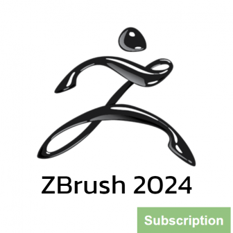 ZBrush 2024 - Subscription License (โปรแกรมปั้นโมเดล 3 มิติ สวยสมจริงระดับมืออาชีพ ลิขสิทธิ์จ่ายรายปี) : Single License per User (1-Year Subscription License)