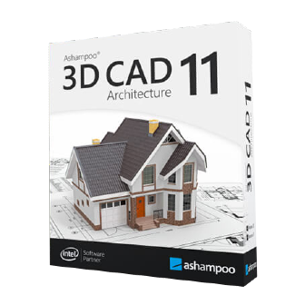 Ashampoo 3D CAD Architecture 11 (โปรแกรมออกแบบ 3 มิติ ออกแบบบ้าน งานสถาปัตยกรรม รุ่นเริ่มต้น)